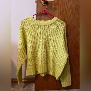 American Eagle Sweater Lime Green Medium